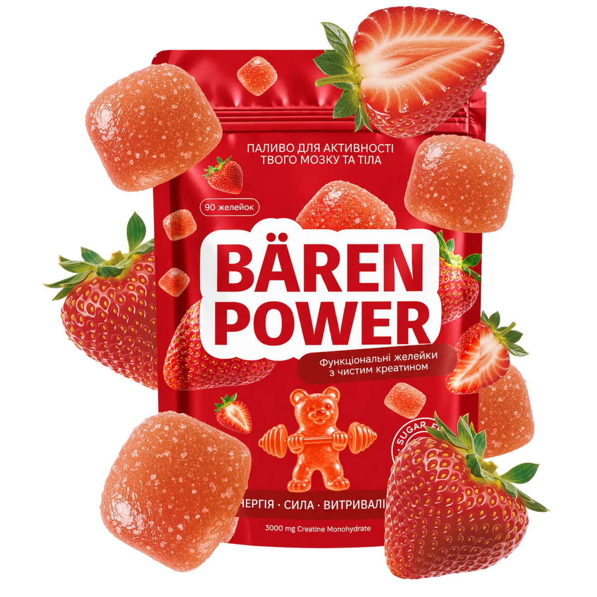 Bären Power Red